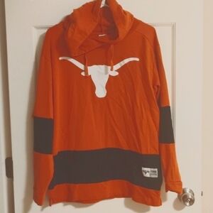 Victoria Secret PINK Texas Longhorn Hoodie Size Medium